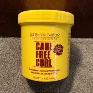 Softsheen Carson Care Free Curl Cold Wave Chemical Rearranger MAXIMUM Strength